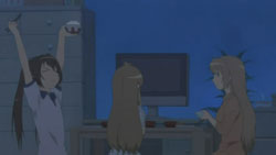 Power outage right as they're about to be hit by a car :O